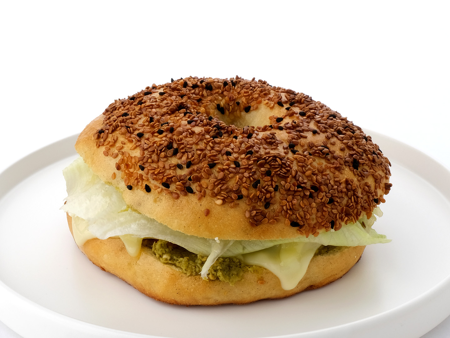 Vaggie Bagel Sandviç